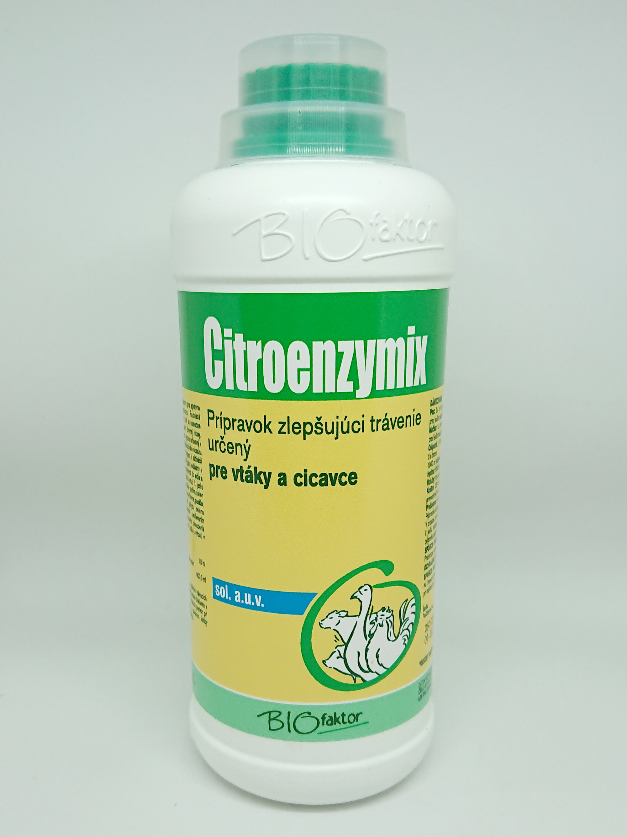 CITROENZYMIX PRÍPRAVOK NA LEPŠIE TRÁVENIE HOSPODÁRSKYCH ZVIERAT